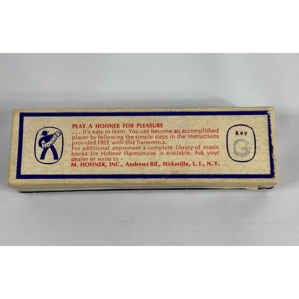 Hohner Marine Band Harmonica No. 1896 Made In‎ Germany Original Box Key of G - Picture 4 of 16